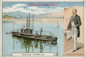 Chocolat dAiguebelle handelskort