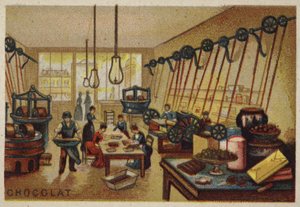 Sjokolade produksjon av French School