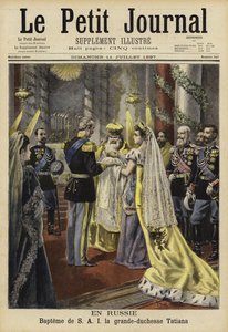 Dåp av storhertuginne Tatiana av Russland, 1897