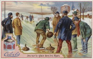 Cibils-kort med curling av French School