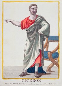 Cicero (fargegravering) av French School