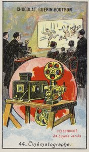 Cinema (Chromolitho) av French School