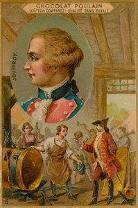 Claude-Francois-Dorothee, markis de Jouffroy dAbbans, fransk dampbåtoppfinner fra 1700-tallet av French School