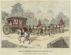 Trener, regjering av Louis XIII av Frankrike, 1610 av French School