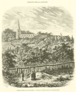 Harrow-on-the-Hill College (gravering) av French School