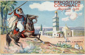Colonial Exhibition of Marseille: The Palace of Algeria av French School