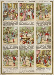 Tegneserie - Riquet A La Houppe av French School