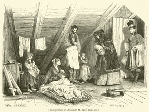 Komposisjon og tegning av M Karl Girardet (gravering) av French School
