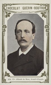 Grev Albert de Mun, Academie-Francaise (farget bilde) av French School