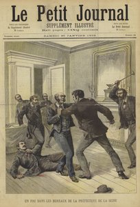 Forside av Le Petit Journal, 30. januar 1892 av French School