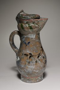 Dekket Ewer, laget av Haviland Factory i Auteuil, Frankrike, dekorert av Charles Midoux, 1878-1882 av French School