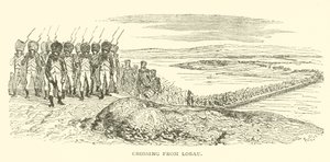 Kryss fra Lobau (gravering) av French School