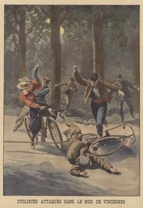 Syklister angrep i Bois de Vincennes i Paris av French School