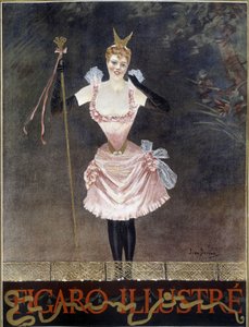 Danser - cover av "" Figaro Illustrated"", n.d. av French School
