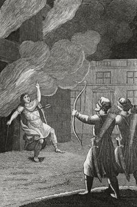 Alkibiades død av French School