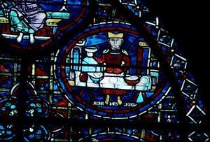 desember, fra Zodiac-vinduet av French School