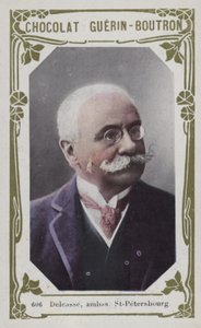 Delcasse, ambassadeur St-Petersbourg (farget bilde) av French School