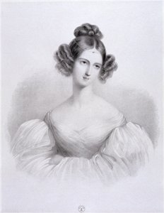 Delphine Potocka (nee Komarow) av French School