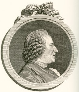 Denis Diderot, 1713 1784. Fransk filosof, kunstkritiker og forfatter. Fra Les Heures Libres utgitt 1908. av French School