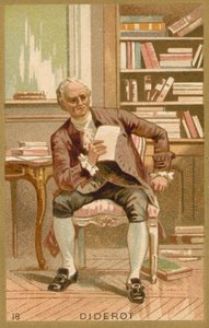 Denis Diderot , fransk filosof og forfatter