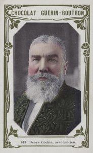 Denys Cochin, akademiker (farget bilde) av French School