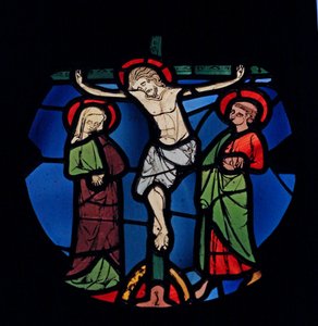 Viser korsfestelsen, ex Ste Chapelle av French School