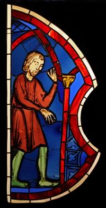 Viser den blinde Samson, ex Ste Chapelle, Bay K av French School