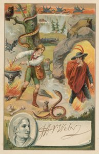 Der Freischuetz (skytteren), opera av Carl Maria von Weber av French School