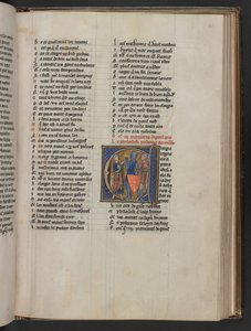 Av de III folkeskikk som filosofen stilte for verden, fra Aldobrandino av Siena, The Regime of the Body; Gautier av Metz, The Image of the World, Sloane 2435 f.85 av French School