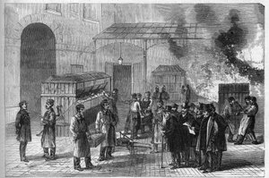 Destruction of banknotes withdrawn from circulation at the Banque de France av French School