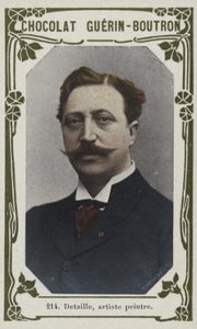 Detaille, maler (farget bilde) av French School