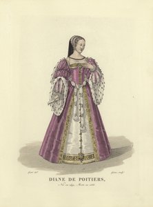 Diane de Poitiers, favoritten til kong Henry II av Frankrike