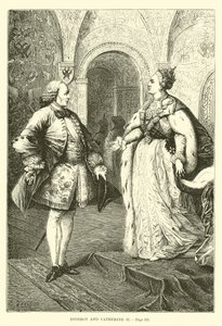 Diderot og Catherine II av French School
