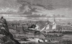 Dieppe på 1700-tallet, fra 