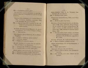 Dobbeltside fra Salon des Refuses, 1863 av French School