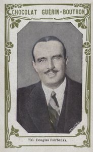 Douglas Fairbanks (farget bilde) av French School