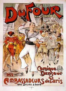 Du Four-plakat (litho i farger) av French School