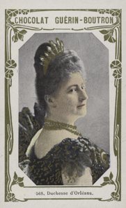 Duchesse dOrleans (farget bilde) av French School