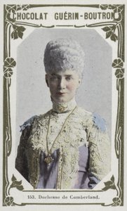 Duchesse de Cumberland (farget bilde) av French School