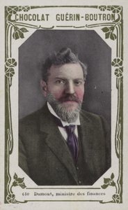 Dumont, finansminister (farget bilde) av French School