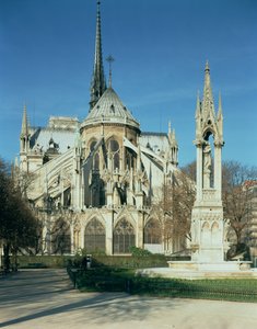 Østenden av Notre Dame, 1163-1345 av French School