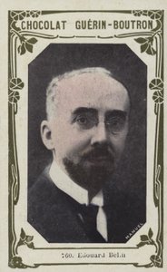 Edouard Belin (farget bilde) av French School