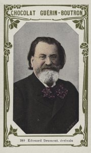 Edouard Drumont, ecrivain (farget bilde) av French School