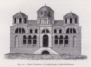 Eglise Theotokos, et Konstantinopel; d