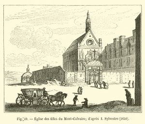Daughters of Mount Calvary Church; etter I Sylvester, 1650 av French School