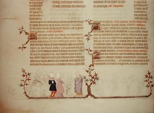Eliezer presenterer Rebecca for Isaac, fra 