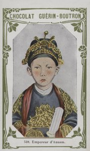 Empereur dAnnam (farget bilde) av French School