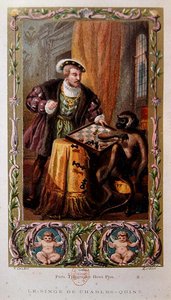 Keiser Charles V and the Monkey, illustrasjon fra 