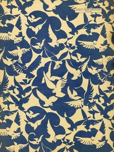 Sluttpapir fra Art-Gout_Beaute, ca. 1920-tallet (sjablongtrykk) av French School