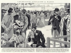 Engelsk eleganse i Paris av French School